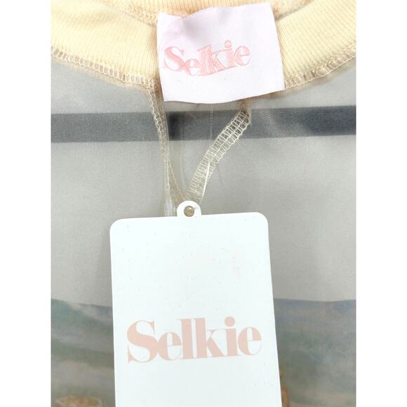 Selkie Ghosted Sweater in Oatmilk Small - Picture 11 of 13